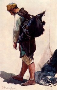 Stálá figurka vodního nosiče, 1902. od John Fulleylove