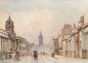 Whitehall v roce 1906 od John Fulleylove
