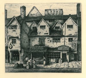 Old Houses, Digbeth, Walsall, z 