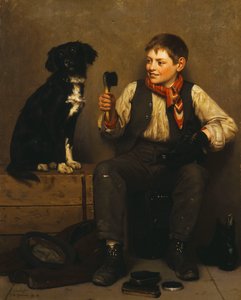 Nedá se přemluvit, od John George Brown