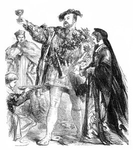Henry VIII od Williama Shakespeara od John Gilbert