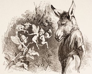 Ilustrace ke Snu noci svatojánské z 