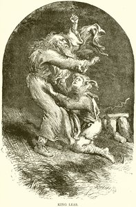 král Lear od John Gilbert
