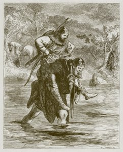 Robin Hood a smažák Curtall od John Gilbert