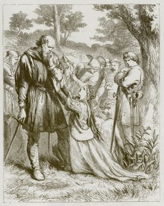 Baron si pohladil tmavě hnědou tvář od John Gilbert