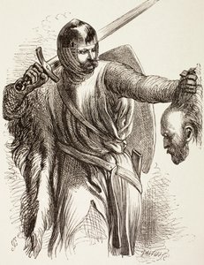 Bastard s hlavou Rakouska, 1890 od John Gilbert