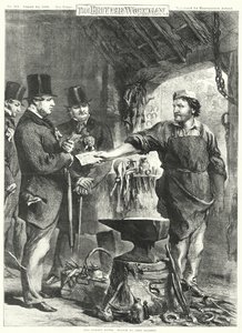 Čestný volič (rytina) od John Gilbert