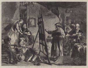 Rembrandtovo studio od John Gilbert