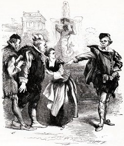 Hra Williama Shakespeara od John Gilbert