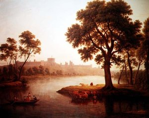 Windsorský zámek od John Glover