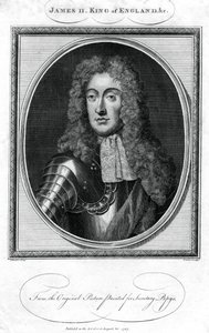 Anglický král Jakub II., 1787.