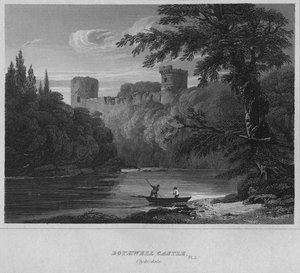 Bothwell Castle, Clydesdale, 1814 od John Greig