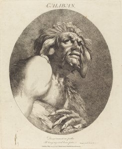 Kalibán od John Hamilton Mortimer