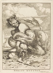 Rozzuřené monstrum od John Hamilton Mortimer