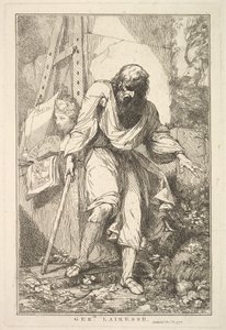 Gerard Laairesse z patnácti leptů věnovaných siru Joshua Reynoldsovi, 8. prosince 1778. od John Hamilton Mortimer