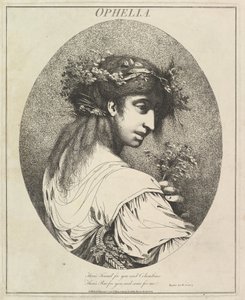 Ofélie Dvanáct postav ze Shakespeara, 20. května 1775.