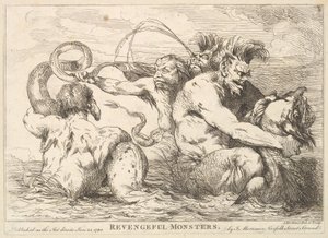 Revengeful Monsters, 25. ledna 1780. od John Hamilton Mortimer