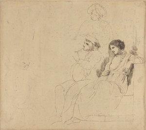 Studie na "The Rustic Dancers"