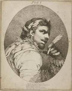 Básník, „Sen noci svatojánské“, dějství V, scéna I od John Hamilton Mortimer