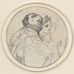Tři orientální hlavy od John Hamilton Mortimer
