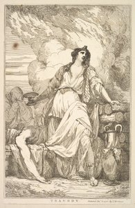 Tragédie z patnácti leptů věnovaných siru Joshuovi Reynoldsovi, 8. prosince 1778. od John Hamilton Mortimer