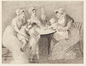 Dětská spinningová hra, 1807 od John Harden