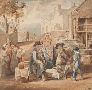 Obchodní jednání Ambleside (wc na papíře) od John Harden