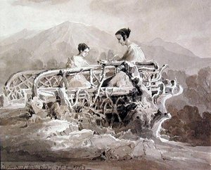 Garden Seat, Miller Bridge od John Harden