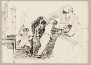 Jessy, Robert, Joseph a Sophie, 1818 od John Harden
