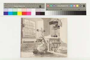Scullery, Brathay (inkoust na papíře) od John Harden