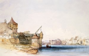 Pohled na Basilej, 1842 od John Harper