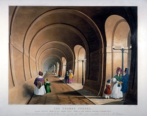 Thames Tunnel, Londýn, 1835 od John Harris