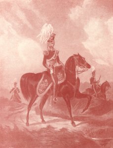 Důstojník, 13th Light Dragoons, c1820-1870, 1909