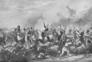 3. lehcí dragouni v Chillienwallah, 1849, 1849 1909