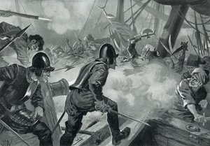 Bitva u Lepanta od John Harris Valda