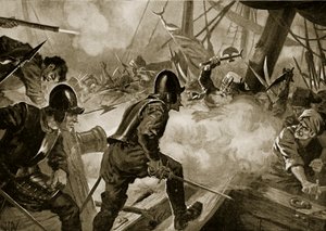 Bitva u Lepanta, ilustrace z 