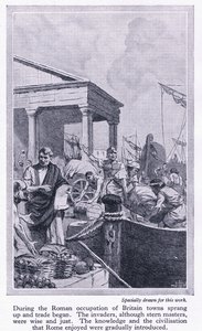Pod římskou okupací: Vznikla britská města a začal obchod, cca 1950 od John Harris Valda