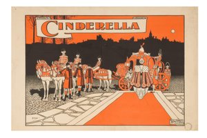 "Popelka" / J. Hassall / Plakat, 1897-98 od John Hassall
