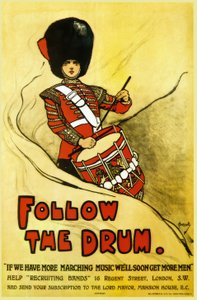 "Follow the Drum" / J. Hassall od John Hassall