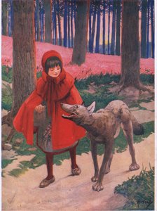 Červená karkulka (litho)