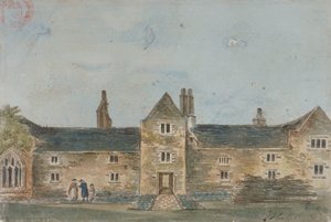 Almshouses Ellis Davy, Croydon, Surrey, c1800
