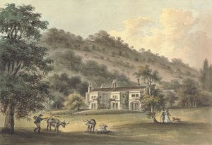 Grove Cottage, Box Hill, Surrey, sídlo George Barclay Esq. od John Hassell