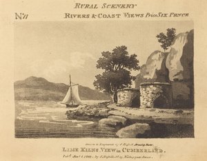 Vápenkové pece, pohled v Cumberlandu od John Hassell