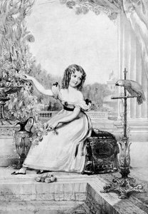 Princezna Victoria ve věku jedenácti let, 1901.