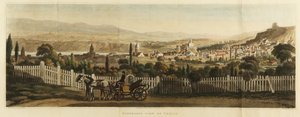 Panoramatický pohled na Tiflis, 1827 od John Heaviside Clark