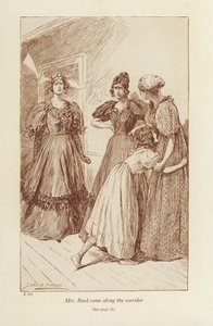 Ilustrace k Jane Eyrové od Charlotte Bronteové (litografie) od John Henry Frederick (after) Bacon