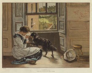 Sbohem (chromolitho)