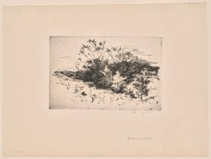 Podzimní krajina od John Henry Twachtman