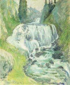 kaskády, od John Henry Twachtman