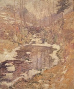 Hemlock Pool, cca 1900 od John Henry Twachtman